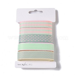 Polyester & Polycotton Ribbons Sets&nbsp;SRIB-P022-01D-05