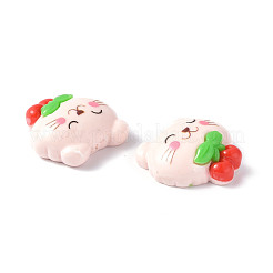 Opaque Resin Cabochons&nbsp;CRES-P023-02E