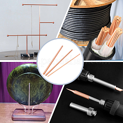 3Pcs 3 Styles Copper Bar Sticks&nbsp;DIY-PH0030-26