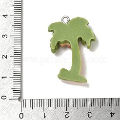 Opaque Resin Pendants&nbsp;RE-CBAB589-01A-02