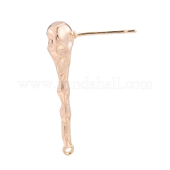 Brass Stud Earring Findings&nbsp;KK-G432-30G