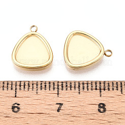 304 Stainless Steel Connector Cabochon Settings&nbsp;STAS-N115-37G