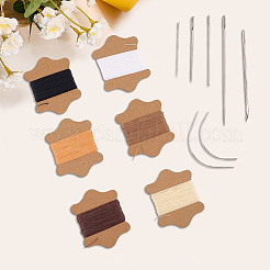 6 Bundles 6 Colors Waxed Cotton Cords&nbsp;OCOR-CY0001-96