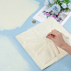 114Pcs Square Cotton Flower Bouquet Wrapping Paper Decoration&nbsp;AJEW-SP0004-30E