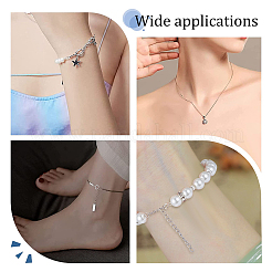 20Pcs 925 Sterling Silver Spring Ring Clasps&nbsp;STER-BBC0001-48