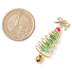 Glass & Alloy Pendants&nbsp;PALLOY-JF02990-03