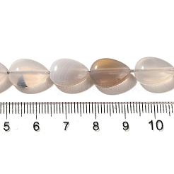 Natural Grey Agate Beads Strands&nbsp;G-I377-A22