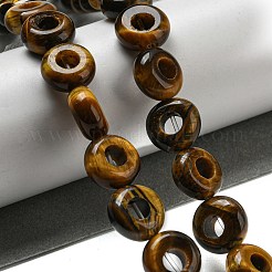 Natural Tiger Eye Beads Strands&nbsp;G-P536-A12-01