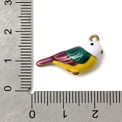 304 Stainless Steel Enamel Pendants&nbsp;STAS-G386-02G-01