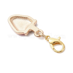 Strawberry & Cherry Alloy Enamel Pendant Decorations&nbsp;HJEW-JM04120