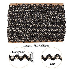 Two Tone Metallic Polyester Lace Trim&nbsp;OCOR-PH0001-92A