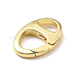 Brass Spring Gate Rings&nbsp;KK-G416-45G