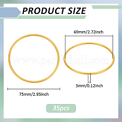 35Pcs Iron Linking Rings&nbsp;IFIN-BC0007-26