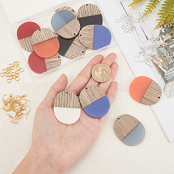 DIY Dangle Earring Making Kits&nbsp;RESI-OC0001-24
