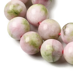 Natural White Jade Beads Strands&nbsp;G-H348-8mm-04
