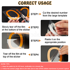 Waterproof Self Adhesive Craft Stickers&nbsp;DIY-GF0002-59C-03