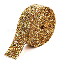 Glitter Resin Hotfix Rhinestone(Hot Melt Adhesive On The Back)&nbsp;OCOR-TA0002-03-01-40mm