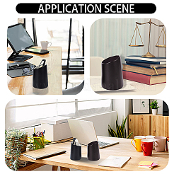 2Pcs 2 Styles PU Leather Eyeglasses Display Holder&nbsp;ODIS-CN0001-11