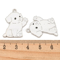 Rack Plating Alloy Enamel Pendants&nbsp;ENAM-Z014-01P-011
