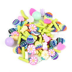 Handmade Polymer Clay Cabochons&nbsp;CLAY-N013-11