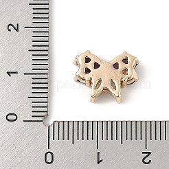 Brass Micro Pave Cubic Zirconia Pendants&nbsp;KK-K297-25G