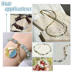 4 Strands Natural Flower Amazonite Beads Strands&nbsp;G-NB0005-09B