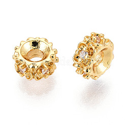 Brass Spacer Beads&nbsp;KK-N259-46