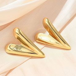 304 Stainless Steel Stud Earrings&nbsp;EJEW-U047-19G