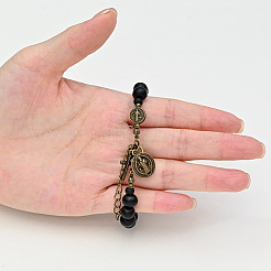 Alloy Charm Bracelets&nbsp;FS-WG92324-02