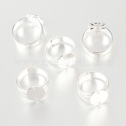 Adjustable Brass Pad Ring Base Settings&nbsp;KK-K112-01S