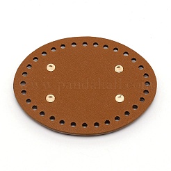 PU Leather Oval Bottom&nbsp;FIND-WH0077-66A