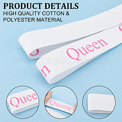 4 Strands Polyester Elastic Bands&nbsp;AJEW-GF0007-40