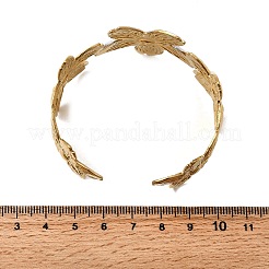 304 Stainless Steel Cuff Bangles for Women&nbsp;BJEW-F509-03B-G