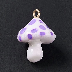 Opaque Resin Pendants&nbsp;LS-RESI-G057-01B