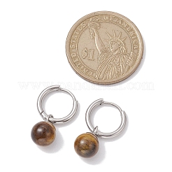 Gemstone Hoop Earring&nbsp;EJEW-JE05760