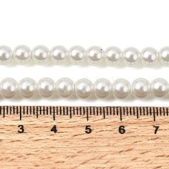 Eco-Friendly Dyed Glass Pearl Round Beads Strands&nbsp;HY-A008-6mm-RB001