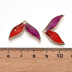 Alloy Enamel Pendants&nbsp;ENAM-T022-20B