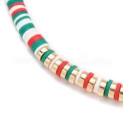 Polymer Clay Heishi Beaded Necklaces&nbsp;NJEW-JN03151