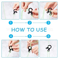 Outdoor Tent Canopy Nail Windbreak Rope Buckle&nbsp;STAS-UN0013-61