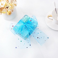 Star Sequin Deco Mesh Ribbons&nbsp;OCOR-P010-F09