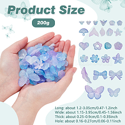 200G Transparent Acrylic Beads&nbsp;OACR-NB0001-53C