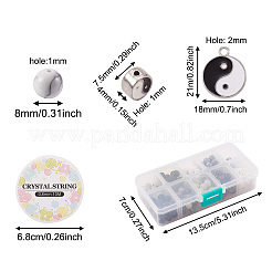 DIY Stretch Charm Bracelets Making Kits&nbsp;DIY-CW0001-08