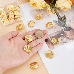20Pcs 1-Hole Alloy Shank Buttons&nbsp;BUTT-HY0001-23