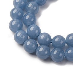 Natural Peru Angelite Beads Strands&nbsp;G-G286-A01-8mm