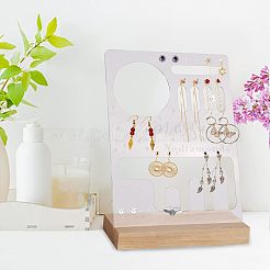 Transparent Acrylic Jewelry Display Stangs&nbsp;EDIS-WH0034-01