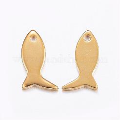201 Stainless Steel Charms&nbsp;STAS-L187-05G