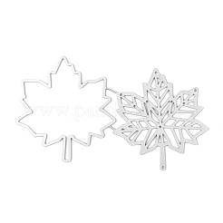 Autumn Theme Maple Leaf Carbon Steel Cutting Dies Stencils&nbsp;DIY-R079-014