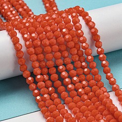 Opaque Glass Beads Stands&nbsp;EGLA-A035-P4mm-D03