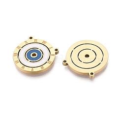304 Stainless Steel Enamel Pendants&nbsp;STAS-Q111-12G