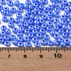 6/0 Czech Opaque Glass Seed Beads&nbsp;SEED-N004-003D-26